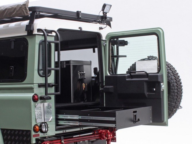 Ssld001 Land Rover Defender 2 4 Suzuki Jimny Drawer Kit By